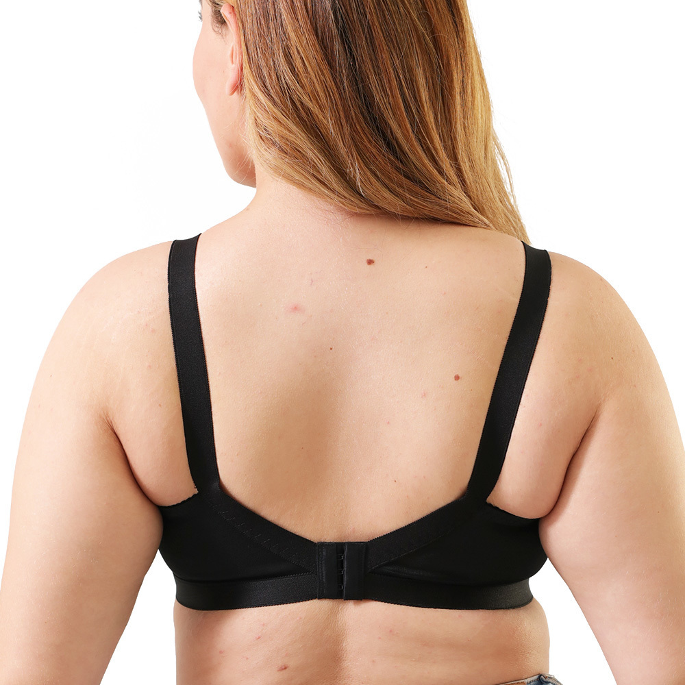 Plus Size Bras For Women Perspective Lace Brassiere Sexy Lingerie Larger Boobs Full Coverage Bra Wireless Bralette Underwear BH 201202
