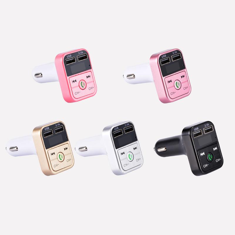 Hot selling Auto Car Bluetooth Car Charger B2 MP3 Player U Disk Transmitter hot 2.1A Dual USB Car Chargers, Black
Hot selling Auto Car Bluetooth Car Charger B2 MP3 Player U Disk Transmitter hot 2.1A Dual USB Car Chargers, Black