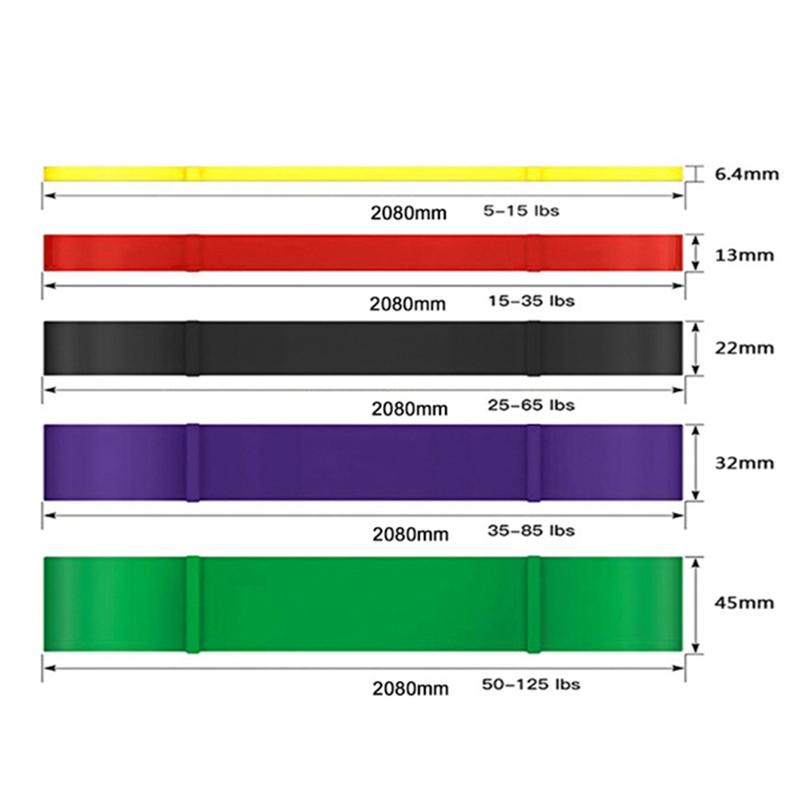 Yoga Resistance Band Exercise Elastic Band Workout Ruber Strength Pilates Fitness Equipment Training Expander Unisex
Yoga Resistance Band Exercise Elastic Band Workout Ruber Strength Pilates Fitness Equipment Training Expander Unisex