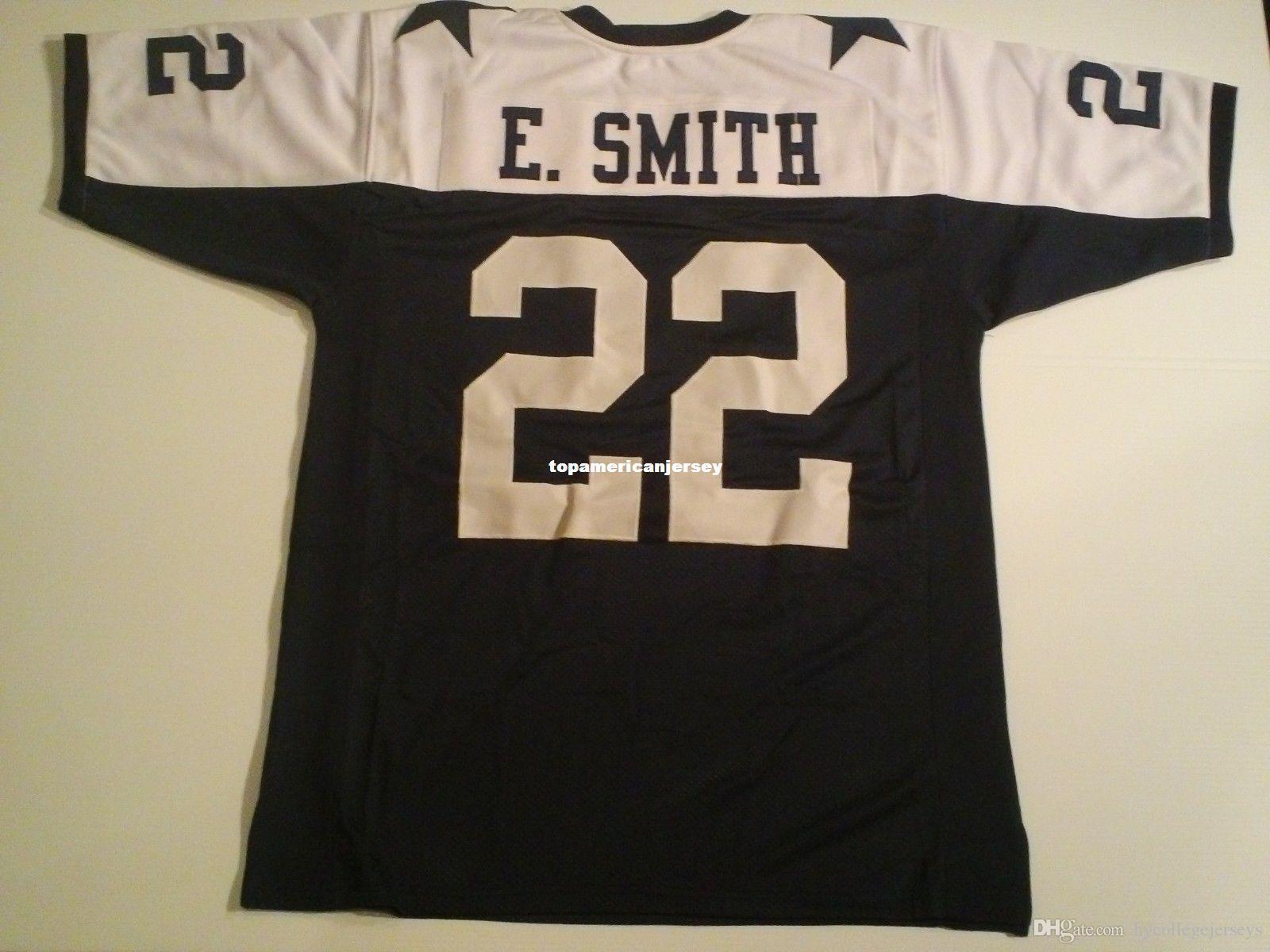 Cheap Retro custom Sewn Stitched #22 Emmitt Smith MITCHELL & NESS Jersey Top S-5XL,6XL Men's Football Jerseys Running, Blue
Cheap Retro custom Sewn Stitched #22 Emmitt Smith MITCHELL & NESS Jersey Top S-5XL,6XL Men's Football Jerseys Running, Blue