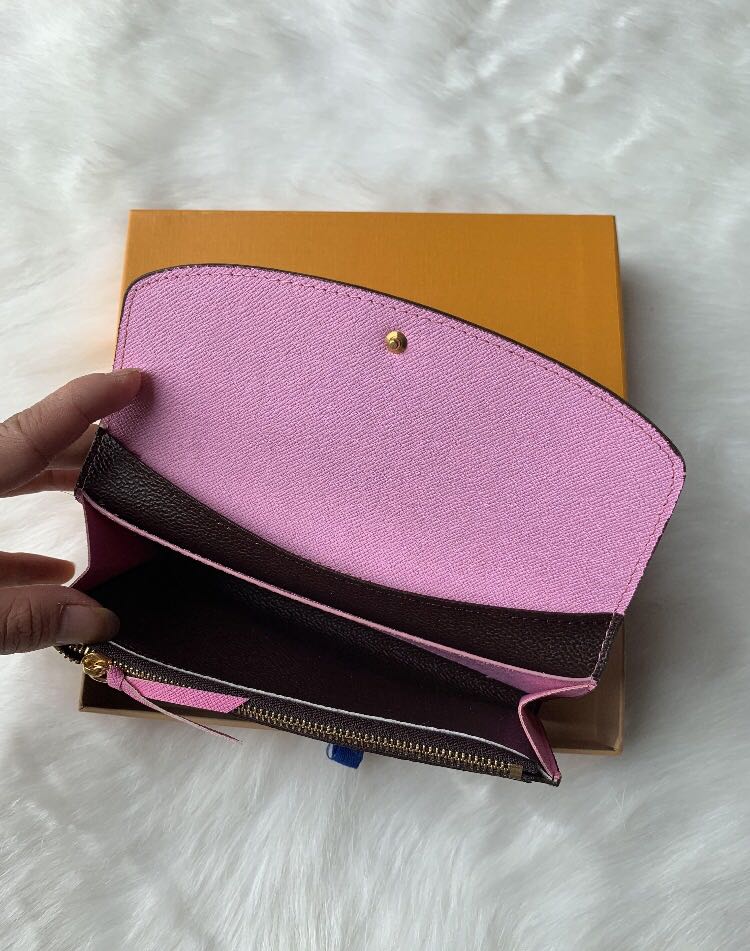 Women's Wallet Zipper Bag Female Purse Fashion Card Holder Pocket Long Women Bag with Box A012