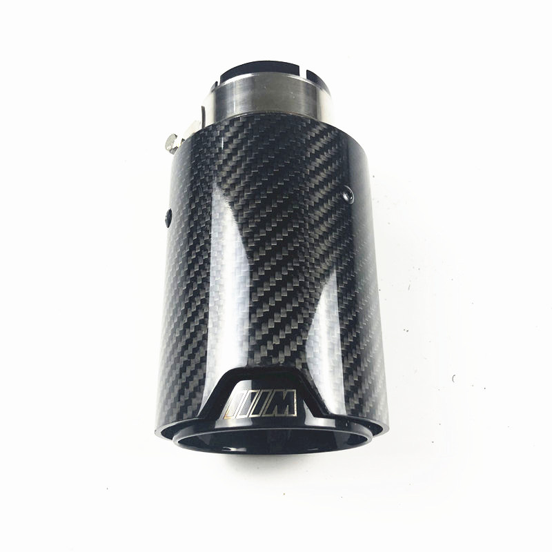 1 PCS Outlet 92mm Glossy Black Carbon Fiber + Glossy Black Stainless Steel Exhaust End Pipe For B-MW Single Car Back Muffler Exhaust
1 PCS Outlet 92mm Glossy Black Carbon Fiber + Glossy Black Stainless Steel Exhaust End Pipe For B-MW Single Car Back Muffler Exhaust