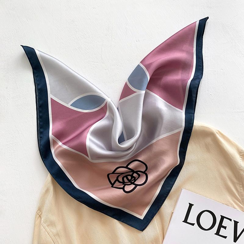 Scarves Women 100% Silk Fshion Skin Scarf Handkerchief Geometric Flower Pattern Square Head Bandana Printing 53*50CM, Blue;gray
Scarves Women 100% Silk Fshion Skin Scarf Handkerchief Geometric Flower Pattern Square Head Bandana Printing 53*50CM, Blue;gray