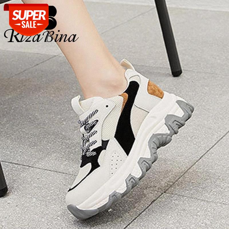 RIZABINA New Women Sneakers Genuine Leather Thick Bottom Women Shoes Cool Spring Shoes Footwear Size 31-39 #s88b, Black
RIZABINA New Women Sneakers Genuine Leather Thick Bottom Women Shoes Cool Spring Shoes Footwear Size 31-39 #s88b, Black