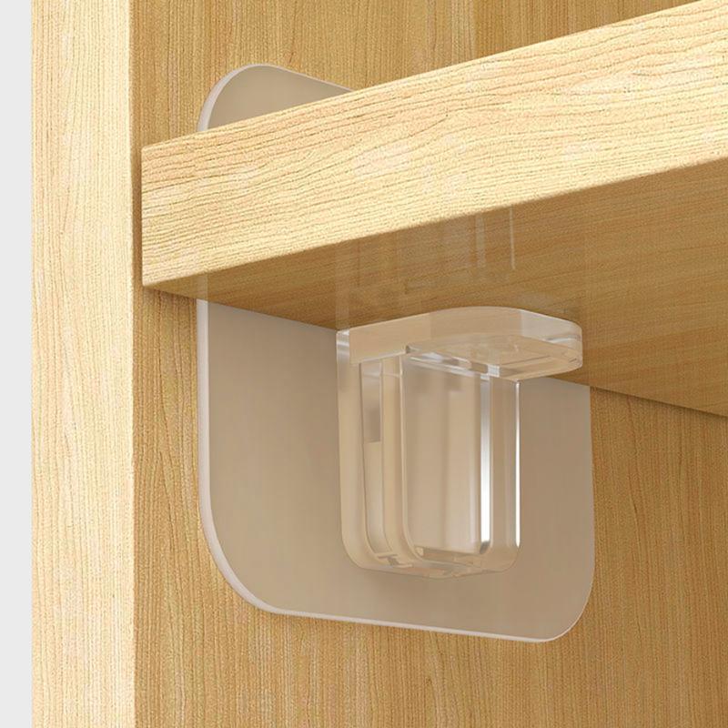 4/12pcs Adhesive Shelf Support Pegs Drill Free Nail Instead Holders Closet Cabinet Shelf Support Clips Wall Hangers
4/12pcs Adhesive Shelf Support Pegs Drill Free Nail Instead Holders Closet Cabinet Shelf Support Clips Wall Hangers