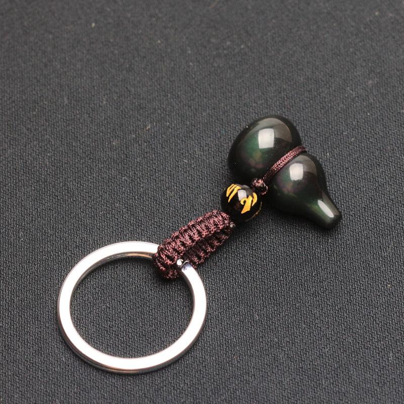 Keychains 2021 Selling Cute Lucky Mini Gourd With Black Red Beads Pendant Keychain Special Natural Obsidian Key Holder Keyring
Keychains 2021 Selling Cute Lucky Mini Gourd With Black Red Beads Pendant Keychain Special Natural Obsidian Key Holder Keyring