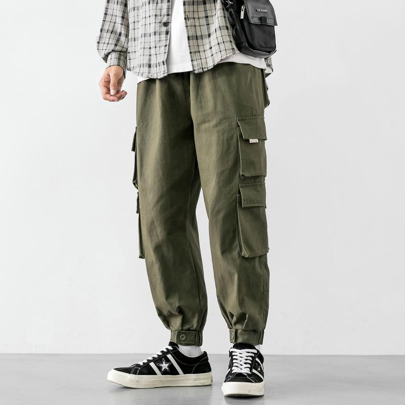 Men's Cargo Pants Cotton Joggers Comfortable Pant For Man Casual Cargo Pants Men Streetwear Loose Man Trouser Trendy Sweatpants, Black
Men's Cargo Pants Cotton Joggers Comfortable Pant For Man Casual Cargo Pants Men Streetwear Loose Man Trouser Trendy Sweatpants, Black