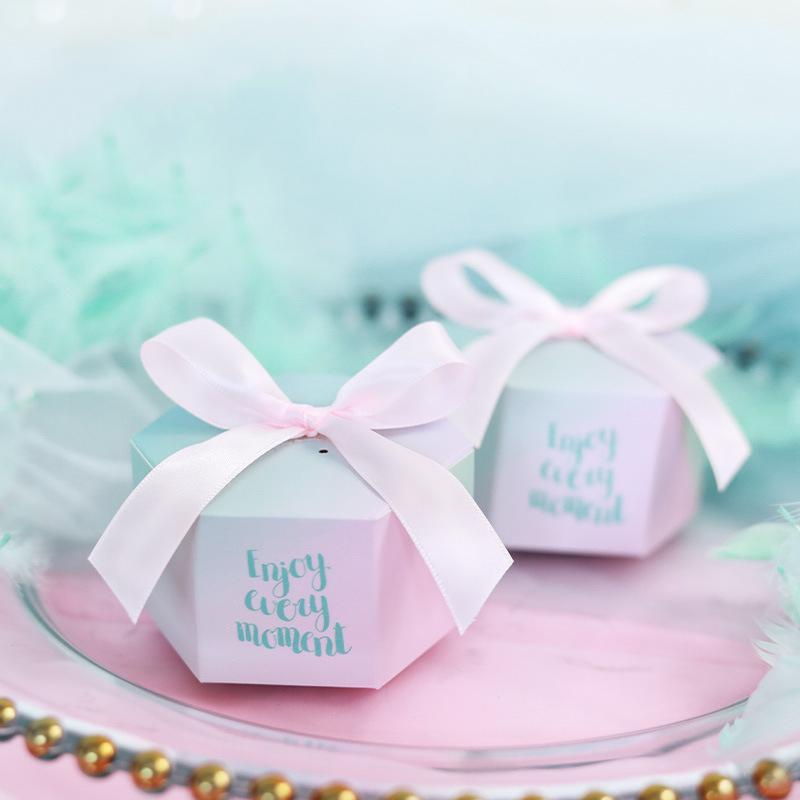 Hexagon Paper Candy Box Baby Shower Birthday Party Christmas Party Gift Box with Ribbon For DIY Decor Guests Return Gift1
Hexagon Paper Candy Box Baby Shower Birthday Party Christmas Party Gift Box with Ribbon For DIY Decor Guests Return Gift1