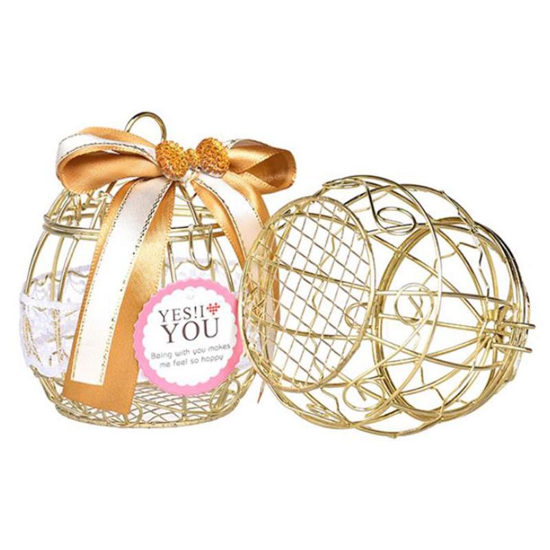 Mini Vintage Hollow Bird Cage Candy Chocolate Boxes Baby Shower Favor Present Box for Guests Birthday Souvenir Party Decoration
Mini Vintage Hollow Bird Cage Candy Chocolate Boxes Baby Shower Favor Present Box for Guests Birthday Souvenir Party Decoration