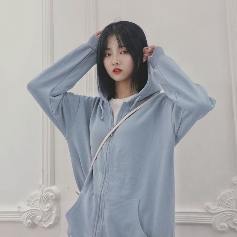 Zip-up hoodie 2020 new sweater streetwear female jacket oversize winter clothes Korean style harajuku topos
Zip-up hoodie 2020 new sweater streetwear female jacket oversize winter clothes Korean style harajuku topos