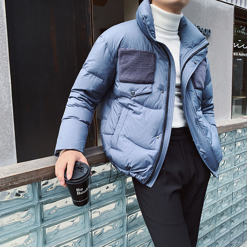 2021 New Masculino-roupa Acolchoada Outono-inverno Novo Emagrecimento e Veludo Retalhos De Algodo-acolchoado Casuais Juventude AP92, Blue
2021 New Masculino-roupa Acolchoada Outono-inverno Novo Emagrecimento e Veludo Retalhos De Algodo-acolchoado Casuais Juventude AP92, Blue