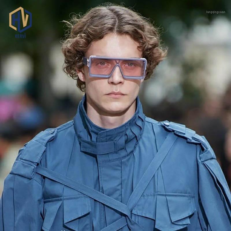 Sunglasses Trend Oversized Siamese Men Square One-Piece Sun Glasses Male Pink Blue Green Lens Eyewear UV4001
Sunglasses Trend Oversized Siamese Men Square One-Piece Sun Glasses Male Pink Blue Green Lens Eyewear UV4001