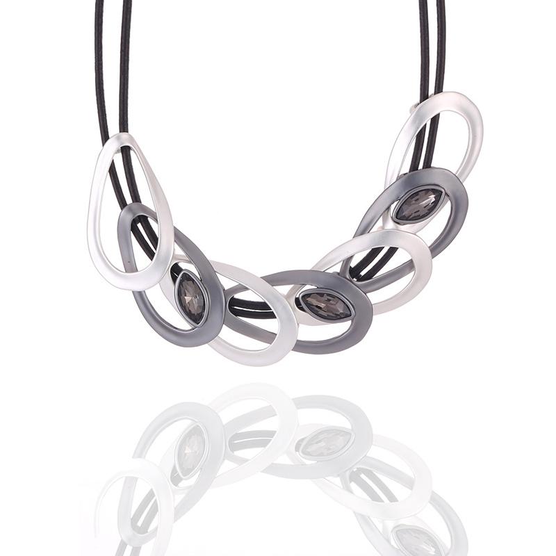 ELOYHI Women Leather Rope Necklace Geometric Top Quality Double Collar Choker For Women Trendy Neckalce&Pendants Gift
ELOYHI Women Leather Rope Necklace Geometric Top Quality Double Collar Choker For Women Trendy Neckalce&Pendants Gift