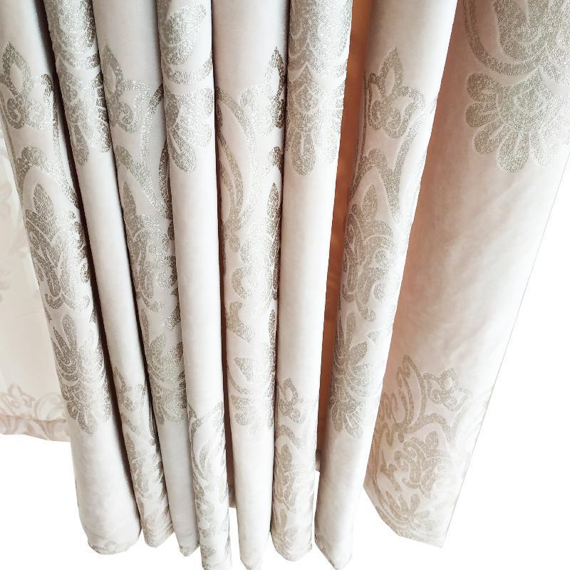 high Gold Stamping Process Europe-style Window Curtains for Bedroom High-grade Drapes Beige curtains for living room dining room1, Tulle
high Gold Stamping Process Europe-style Window Curtains for Bedroom High-grade Drapes Beige curtains for living room dining room1, Tulle