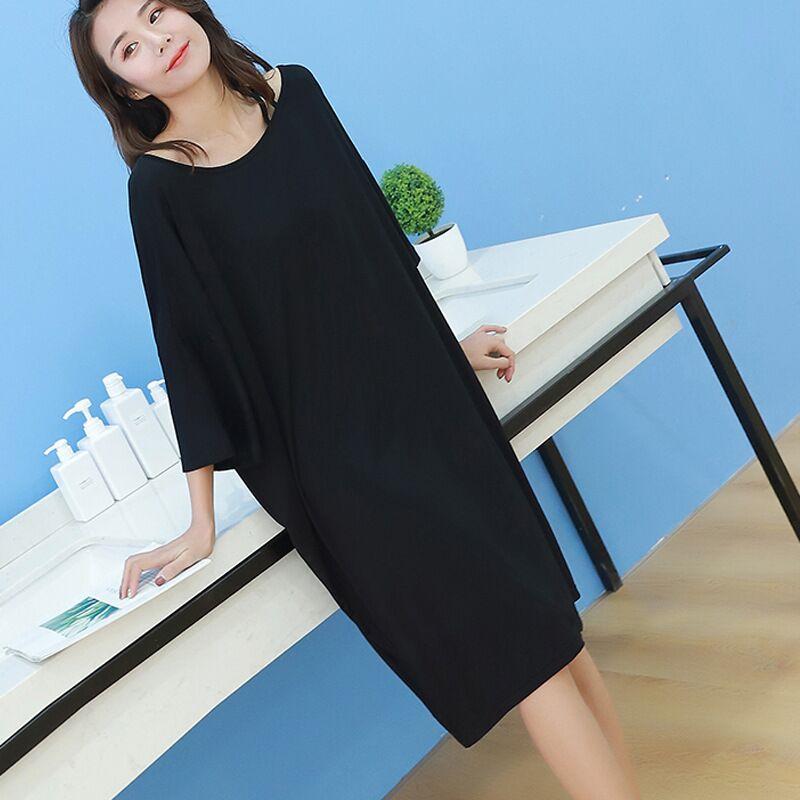 Super Loose Plus Size 100KG Nightgowns & Sleepshirts For Women Sexy One Shoulder Strap Elastic Girls Nightdress Femme, Drak gray
Super Loose Plus Size 100KG Nightgowns & Sleepshirts For Women Sexy One Shoulder Strap Elastic Girls Nightdress Femme, Drak gray