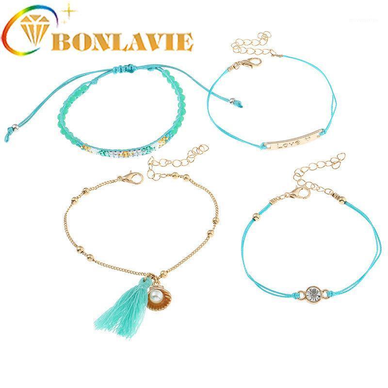 Fashion 4pcs/set Shell Tassle Bohemian Bracelets Boho Ethnic Beaded Bracelets & Bangles For Women Jewellery Christmas Gift1
Fashion 4pcs/set Shell Tassle Bohemian Bracelets Boho Ethnic Beaded Bracelets & Bangles For Women Jewellery Christmas Gift1