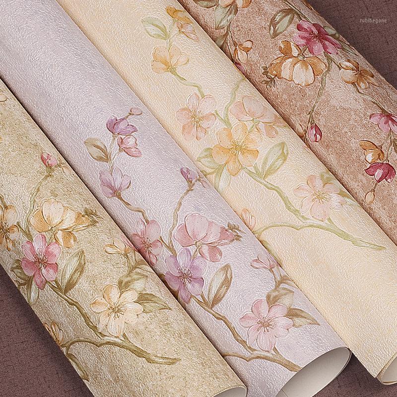 Wholesale Korean floral foam 3D non-woven wallpaper exquisite flowers mural bedroom living room wall warm pastoral fresh style1, White
Wholesale Korean floral foam 3D non-woven wallpaper exquisite flowers mural bedroom living room wall warm pastoral fresh style1, White