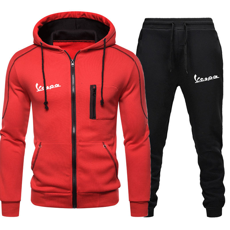 New Brand Vespa Sweatshirt Clothes + Sports Broek Set Casual Harajuku Hip Hop Men Rits Hoodie Packages, Black 2
New Brand Vespa Sweatshirt Clothes + Sports Broek Set Casual Harajuku Hip Hop Men Rits Hoodie Packages, Black 2