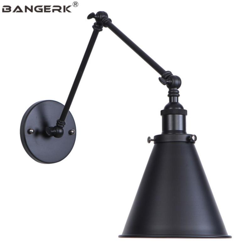Retro Industrial Adjust Long Arm LED Wall Lamp Loft Swing Wall Lights Sconce Black Iron Home Decor Lighting Lamparas Pared
Retro Industrial Adjust Long Arm LED Wall Lamp Loft Swing Wall Lights Sconce Black Iron Home Decor Lighting Lamparas Pared