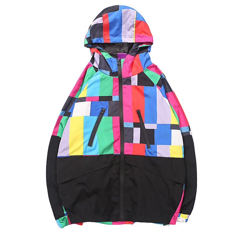 2020 Multi Color Block Patchwork Hooded Jackets Men Casual Windbreaker Jacket Overcoats Autumn Hip Hop Streetwear, Black
2020 Multi Color Block Patchwork Hooded Jackets Men Casual Windbreaker Jacket Overcoats Autumn Hip Hop Streetwear, Black
