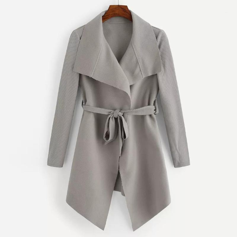 2020 Autumn Winter Women Clothes 2020 New Casual Women's Slim Long Sleeves Turn-down Collar Cardigan Mid Solid Coat#31, Gray
2020 Autumn Winter Women Clothes 2020 New Casual Women's Slim Long Sleeves Turn-down Collar Cardigan Mid Solid Coat#31, Gray