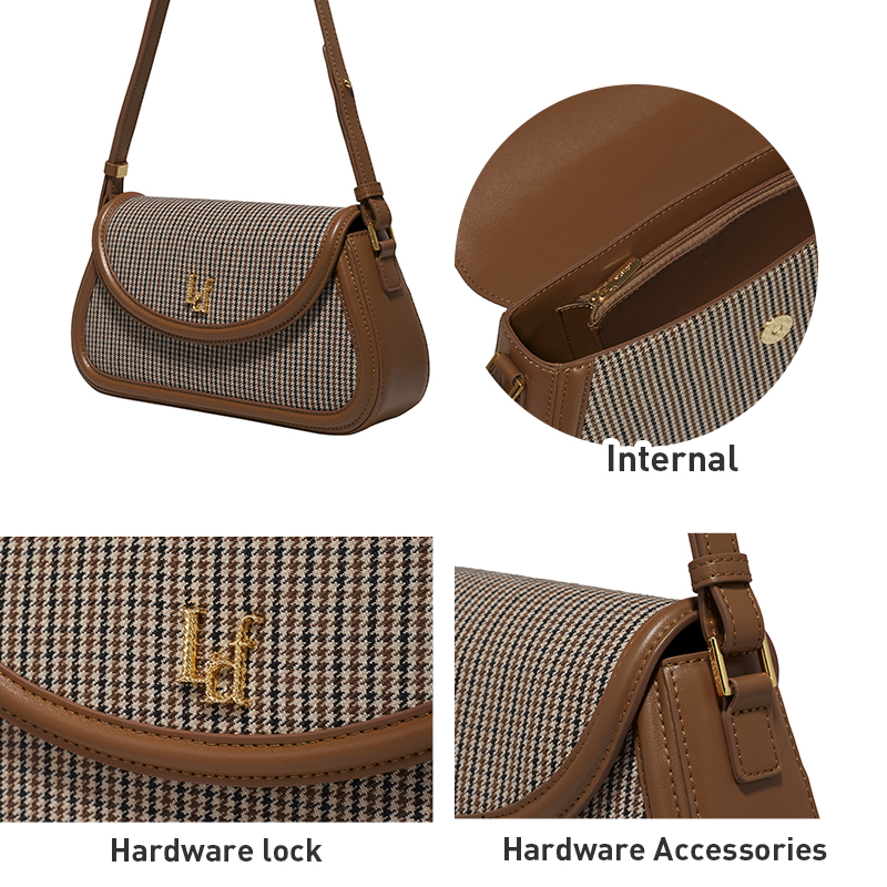 hbp lafestin new trendy ladies fashion retro oneshoulder messenger bag plaid underarm baguette, Brown
hbp lafestin new trendy ladies fashion retro oneshoulder messenger bag plaid underarm baguette, Brown