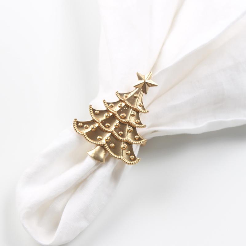 Napkin Buckles Christmas Tree Shape Alloy Napkin Ring Holders for Dinner Christmas Wedding Party Table Decoration
Napkin Buckles Christmas Tree Shape Alloy Napkin Ring Holders for Dinner Christmas Wedding Party Table Decoration