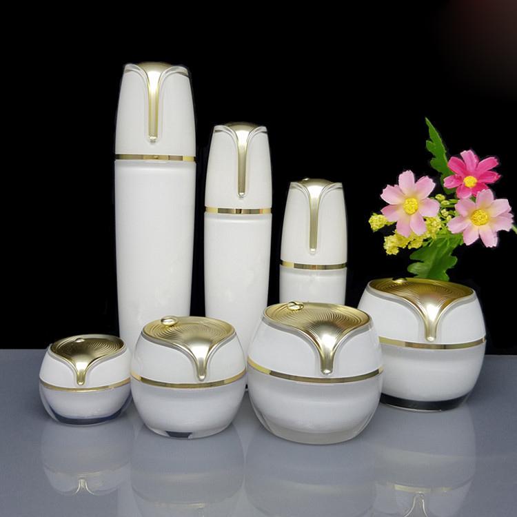 10PCS 10/15/30/50G White Acrylic Lotus Leaf Shaped Cream Jar,30/50/100ML Lotion Pump Bottle, Cosmetic packaging combination
10PCS 10/15/30/50G White Acrylic Lotus Leaf Shaped Cream Jar,30/50/100ML Lotion Pump Bottle, Cosmetic packaging combination