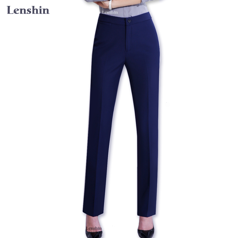 Professional Women's Formal Trousers - Slim Fit Work Pants For Office Ladies