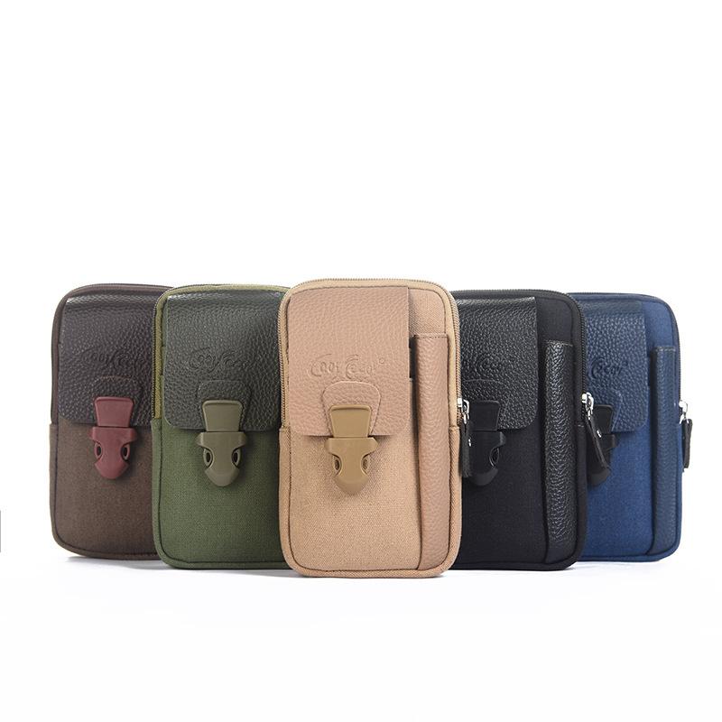 New men's washing vertical bag, multi-functional mobile phone wear belt portable waist bag, Black
New men's washing vertical bag, multi-functional mobile phone wear belt portable waist bag, Black