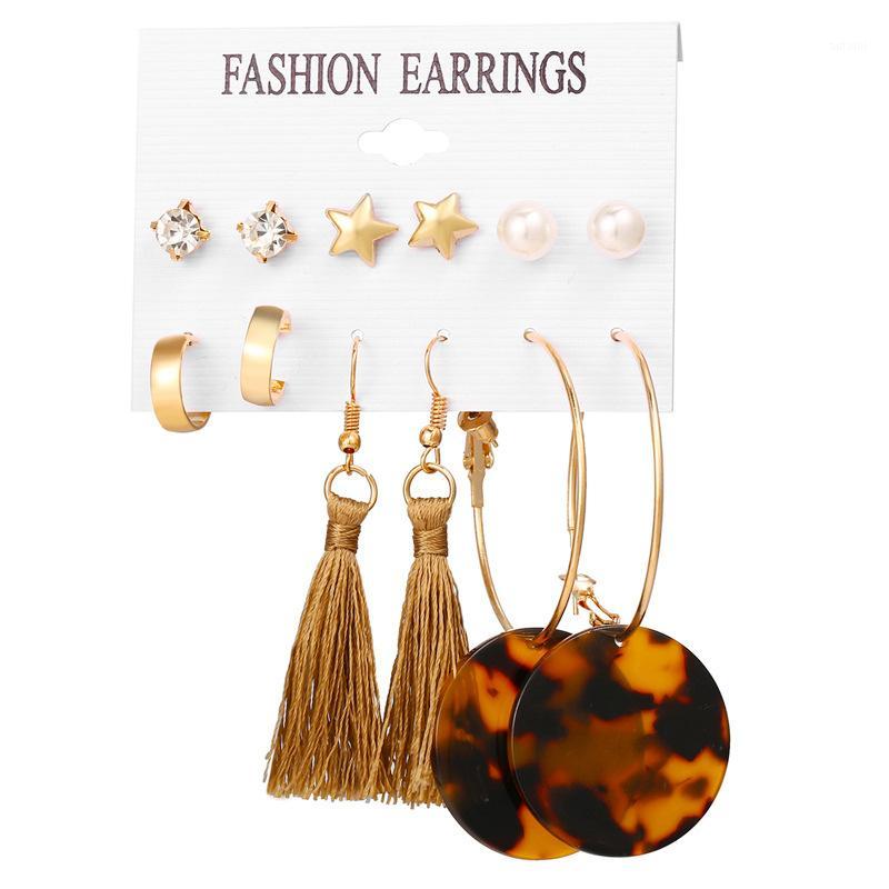One SET Classic Leopard Tassel Acrylic Earrings For Women Bohemian Earrings Set Big Dangle Drop Earring Female Fashion Jewelry1
One SET Classic Leopard Tassel Acrylic Earrings For Women Bohemian Earrings Set Big Dangle Drop Earring Female Fashion Jewelry1