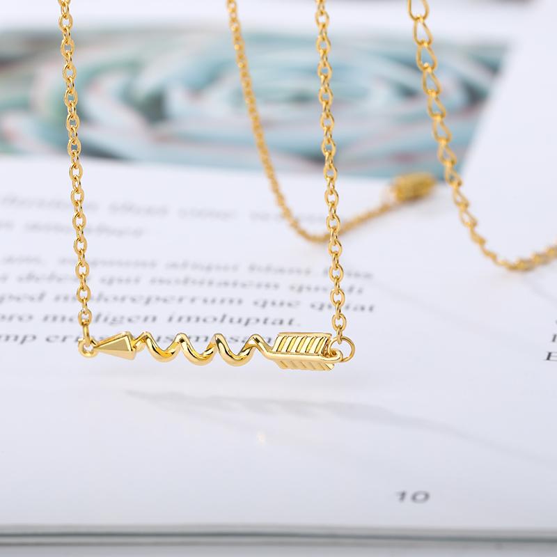 Rotating Arrow Necklace For Women Men Gold Silver Color Stainless Steel Choker Chain Pendant Punk Jewelry Bff Gifts For New Year
Rotating Arrow Necklace For Women Men Gold Silver Color Stainless Steel Choker Chain Pendant Punk Jewelry Bff Gifts For New Year