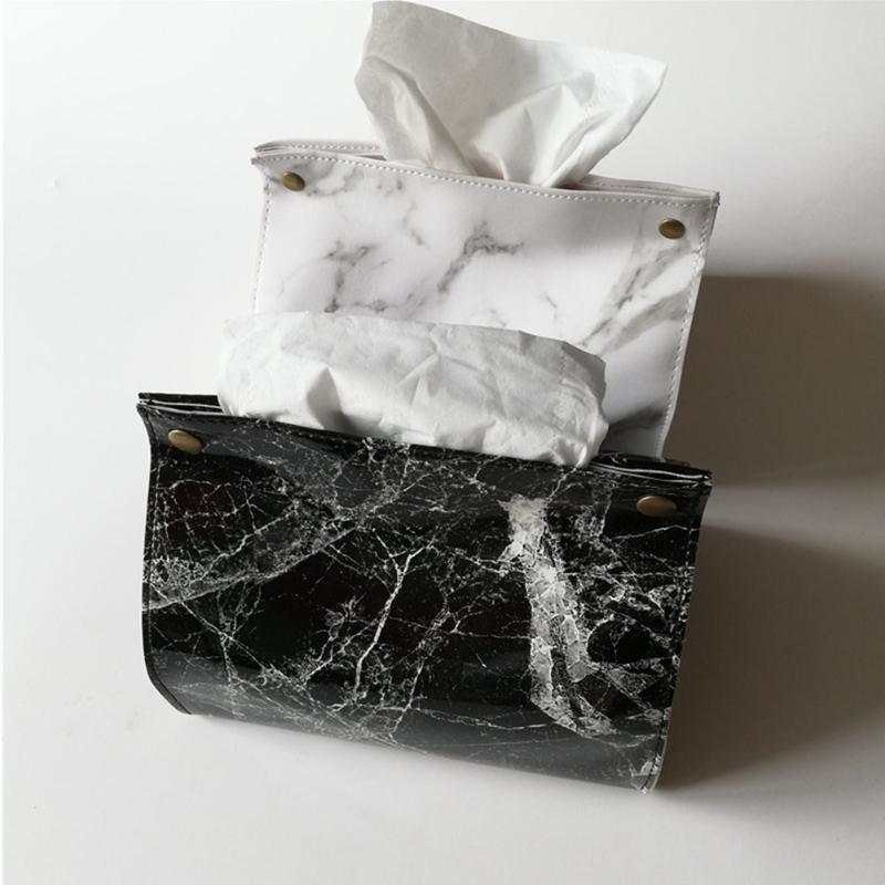 Nordic Style PU Leather Kitchen Marble Pattern Tissue Box Portable Case Decoration Holder Storage Paper Container Car Dispenser
Nordic Style PU Leather Kitchen Marble Pattern Tissue Box Portable Case Decoration Holder Storage Paper Container Car Dispenser