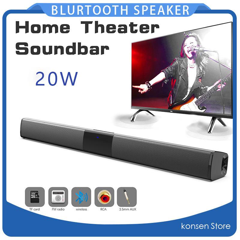 Soundbar 20W Bluetooth TV Sound Bar Wireless Home Theater System Subwoofer For PC Stereo Bass Speaker Surround
Soundbar 20W Bluetooth TV Sound Bar Wireless Home Theater System Subwoofer For PC Stereo Bass Speaker Surround