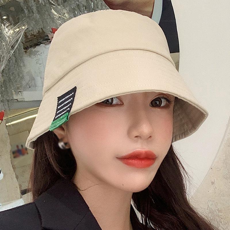 Fisherman Hat for Women Korean Spring and Autumn Labeling Bucket Hat Japanese Leisure Basin Hat
Fisherman Hat for Women Korean Spring and Autumn Labeling Bucket Hat Japanese Leisure Basin Hat