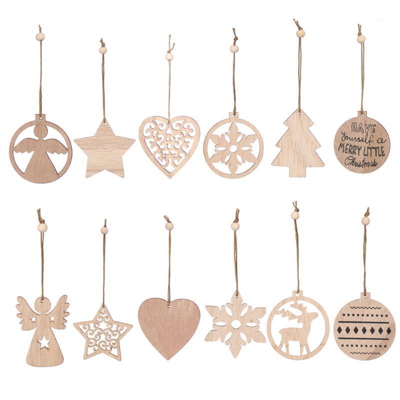 12Pcs Snowflake/Star/Angel Xmas Hanging Wooden Ornaments Home Decor Christmas Tree Decoration New Year 2021Party Supplies1
12Pcs Snowflake/Star/Angel Xmas Hanging Wooden Ornaments Home Decor Christmas Tree Decoration New Year 2021Party Supplies1