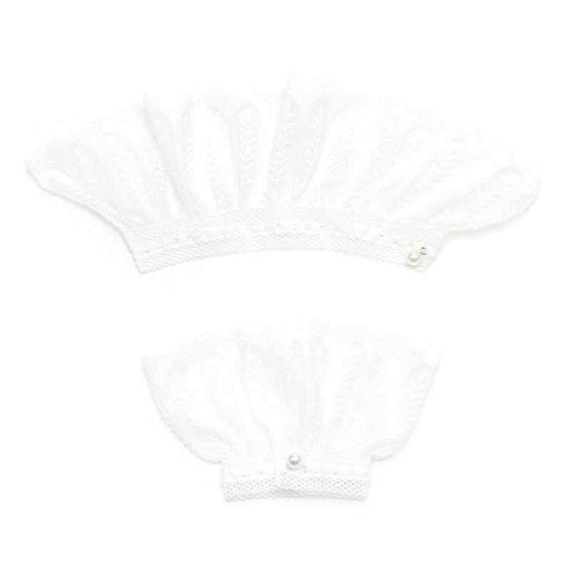 2Pcs/Pair 4 Styles Women Girls Fake Flare Sleeves Floral Lace Pleated Ruched False Cuffs Sweater Blouse Apparel Wrist Warmers
2Pcs/Pair 4 Styles Women Girls Fake Flare Sleeves Floral Lace Pleated Ruched False Cuffs Sweater Blouse Apparel Wrist Warmers