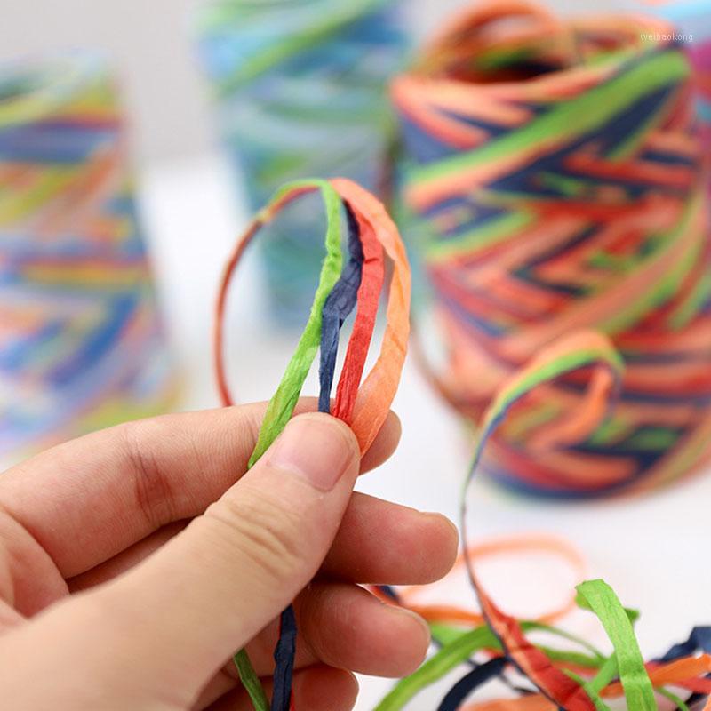 80m mix Multi color plaited Lafite paper rope Gift Bouquet packaging decorative rope Gift Packing Strings Christmas & Party Supp1
80m mix Multi color plaited Lafite paper rope Gift Bouquet packaging decorative rope Gift Packing Strings Christmas & Party Supp1