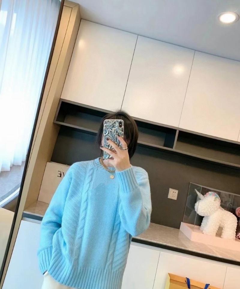 Summer fashion long-sleeved knitted sweater stretch big close-fitting cotton top with long sleeves, Blue
Summer fashion long-sleeved knitted sweater stretch big close-fitting cotton top with long sleeves, Blue