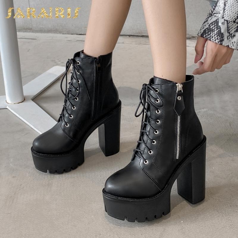 Sarairis 2021 New Arrivals Cool Street Motorcycle Boots Women Shoes Zipper Platform Super High Heels Trendy Fashion Luxury Boot1, Black
Sarairis 2021 New Arrivals Cool Street Motorcycle Boots Women Shoes Zipper Platform Super High Heels Trendy Fashion Luxury Boot1, Black