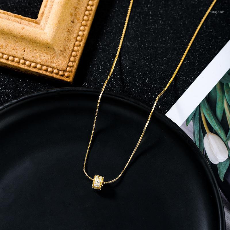 2020 Ins Style Zircon Round Circle Necklace Gold Color Clavicle Chain Women Necklaces & Pendants Fashionable Gift1
2020 Ins Style Zircon Round Circle Necklace Gold Color Clavicle Chain Women Necklaces & Pendants Fashionable Gift1