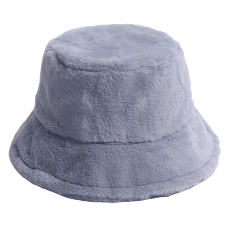 Women Winter Fuzzy Plush Bucket Hat Ear Warmer Round Top Windproof Fisherman Cap T8NB
Women Winter Fuzzy Plush Bucket Hat Ear Warmer Round Top Windproof Fisherman Cap T8NB