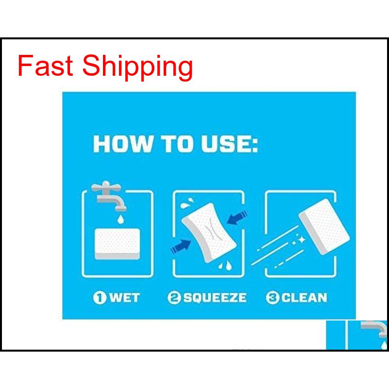 White Magic Eraser Sponge 100 60 20mm Removes Dirt Soap Scum Debris From All Types Of Surfaces Uni qyljdH dh 2010272K77201216916987