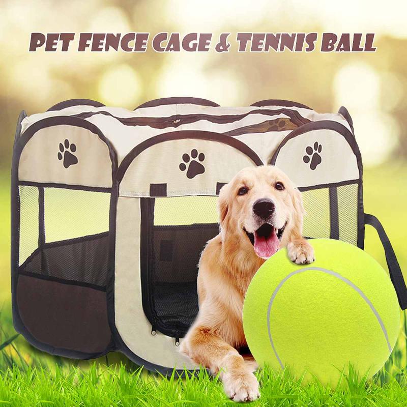 Portable Folding Pet Tent Dog House Octagonal Cage For Cat Tent Playpen Puppy Kennel Easy Operation Fence Outdoor Big Dogs House, As pic
Portable Folding Pet Tent Dog House Octagonal Cage For Cat Tent Playpen Puppy Kennel Easy Operation Fence Outdoor Big Dogs House, As pic