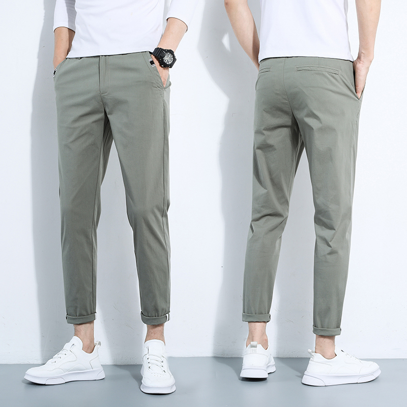 2021 New Men's Brand Business Casual Classic Straight Medium Length Pants, Fashion Breathing 18x7, Black
2021 New Men's Brand Business Casual Classic Straight Medium Length Pants, Fashion Breathing 18x7, Black