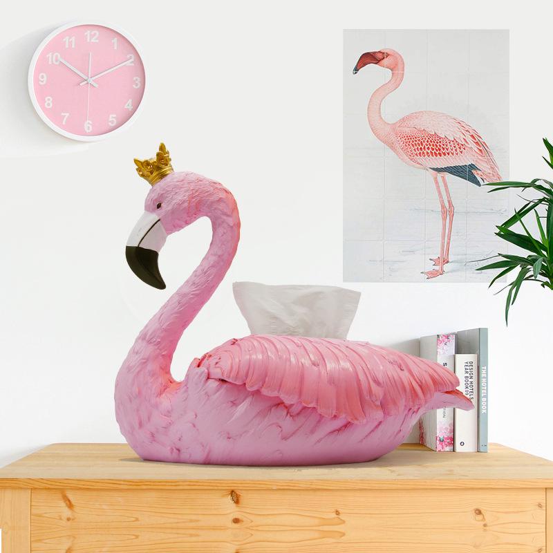 Flamingo Statue Decoration for Home Hotel Restaurant Tissue Holder Tabletop Resin Ornaments Decorative Craft Tissue Box
Flamingo Statue Decoration for Home Hotel Restaurant Tissue Holder Tabletop Resin Ornaments Decorative Craft Tissue Box
