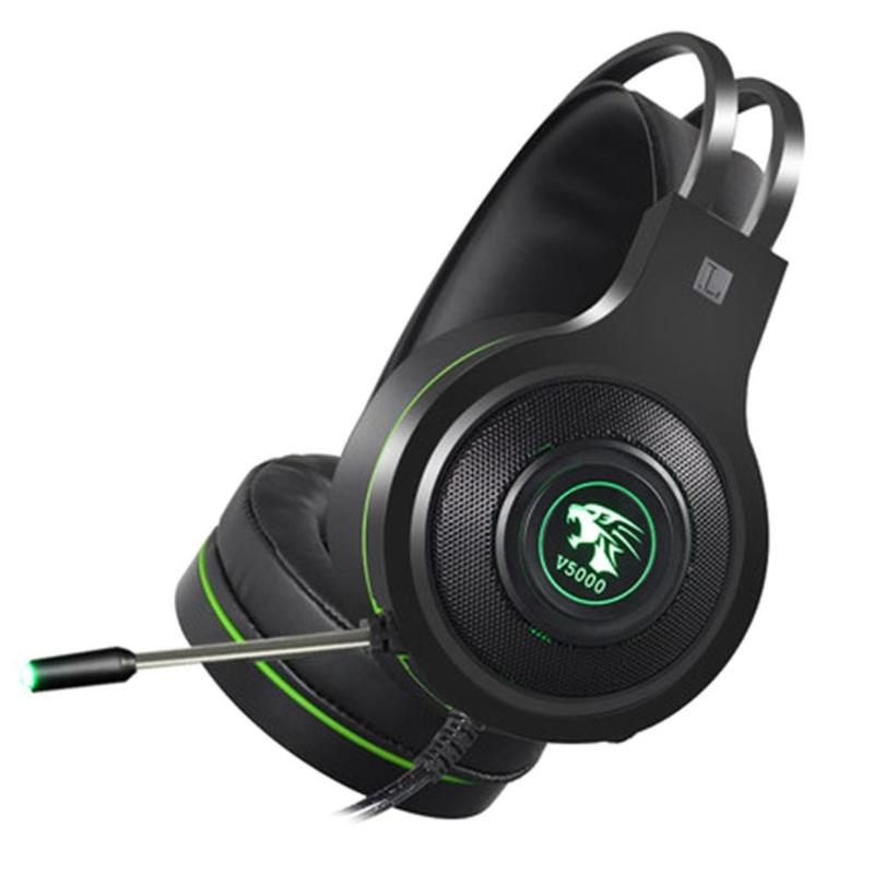 Headphone With 7.1 RGB USB 3.5mm Wired Gaming Headset For PC Gaming Headphones, Black
Headphone With 7.1 RGB USB 3.5mm Wired Gaming Headset For PC Gaming Headphones, Black