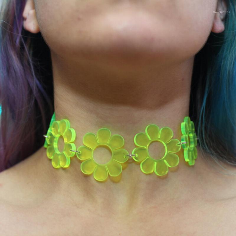 Fashion 3 Colors Cute Flower Acrylic Chokers Necklaces For Women Stylish Transparent Statement Necklaces Collar Jewelry E190241
Fashion 3 Colors Cute Flower Acrylic Chokers Necklaces For Women Stylish Transparent Statement Necklaces Collar Jewelry E190241