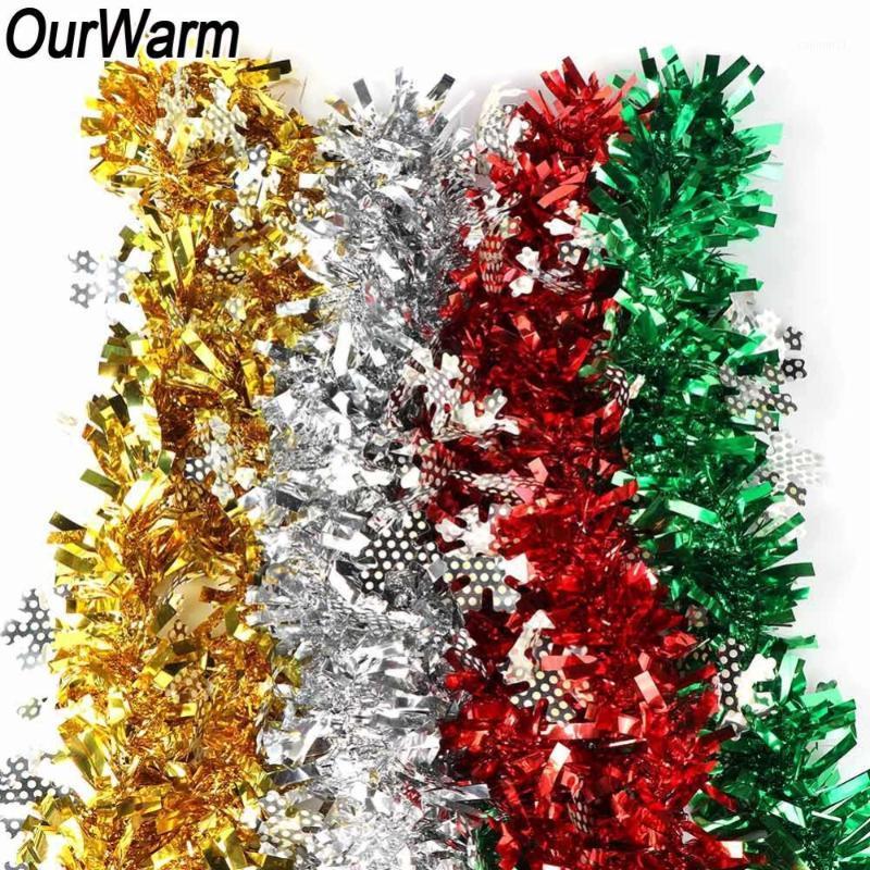 OurWarm 2M Colorful Snowflake Tinsel Ribbon Christmas Tree Garland Decorations Xmas Home Ornaments Festival Party Decoration1
OurWarm 2M Colorful Snowflake Tinsel Ribbon Christmas Tree Garland Decorations Xmas Home Ornaments Festival Party Decoration1