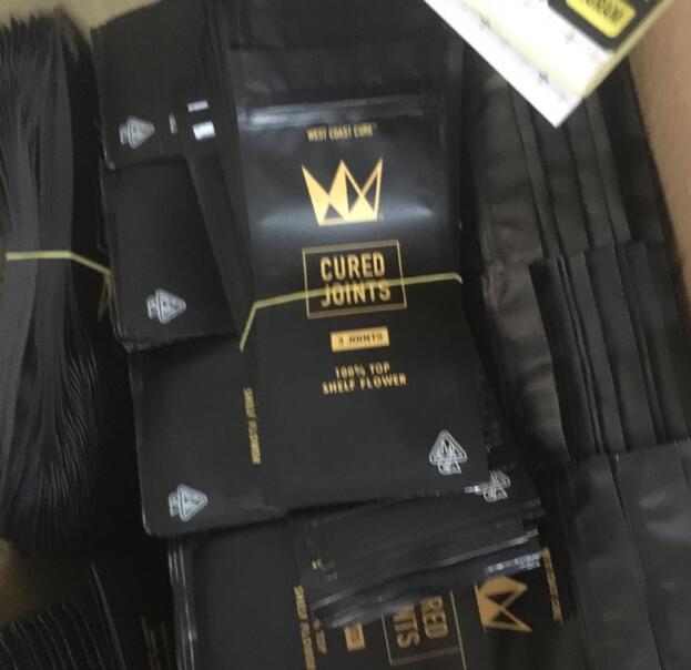 West Coast Cure 3PCS 1PCS CURED JOINTS BAG +PLASTIC TUBES Packaging 2020 moonrock Preroll Pre-rolled tube packaging DHL Freeshipping
West Coast Cure 3PCS 1PCS CURED JOINTS BAG +PLASTIC TUBES Packaging 2020 moonrock Preroll Pre-rolled tube packaging DHL Freeshipping